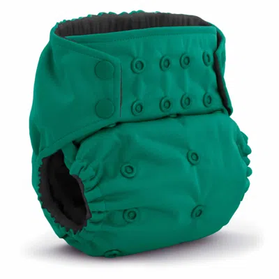 Kanga Care Kids' Ecoposh Obv (organic Rayon From Bamboo Velour) One Size Adjustable Pocket Fitted Cloth Diaper In Atlantis