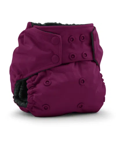 Kanga Care Boys Rumparooz G3 Obv (organic Rayon From Bamboo Velour) One Pocket Cloth Diaper 6-55 Lbs In Boysenberry