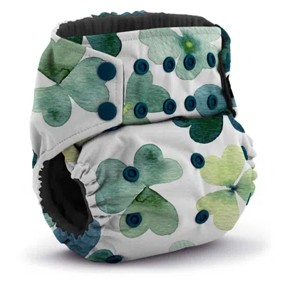 Kanga Care Boys Rumparooz G3 Obv (organic Rayon From Bamboo Velour) One Pocket Cloth Diaper 6-55 Lbs In Clover