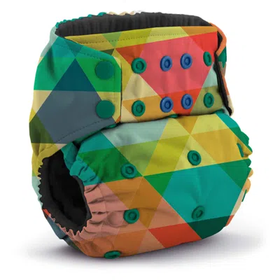 Kanga Care Kids' Boys Rumparooz G3 Obv (organic Rayon From Bamboo Velour) One Pocket Cloth Diaper 6-55 Lbs In Finn