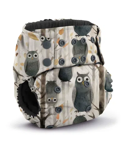 Kanga Care Kids' Boys Rumparooz G3 Obv (organic Rayon From Bamboo Velour) One Pocket Cloth Diaper 6-55 Lbs In Hoot