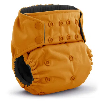Kanga Care Kids' Boys Rumparooz G3 Obv (organic Rayon From Bamboo Velour) One Pocket Cloth Diaper 6-55 Lbs In Saffron