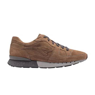 Pre-owned Kangaroos Coil R1 Made In Germany 'softvelours - Fango' | Brown | Men's Size 9