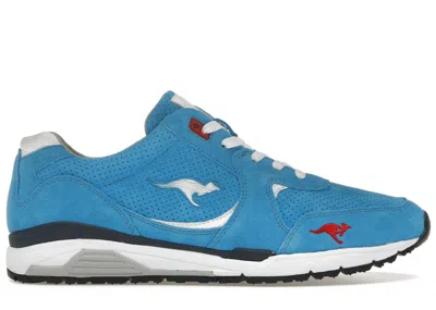 Pre-owned Kangaroos Men's  Coilr2/runaway 2 Kwills The Flying Dutchman (with Accessories) Sneakers In Royal Dut In Blue