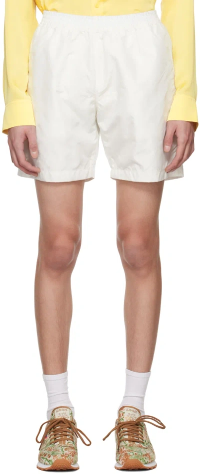 Kanghyuk Off-white Airbag Shorts In Off White