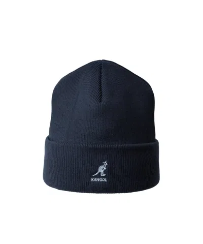 Kangol Acrylic Knitted Hat In Blue