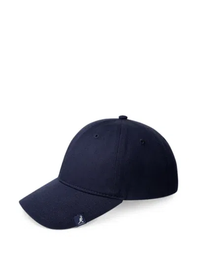 Kangol Adjustable Cotton Baseball Cap In Blue