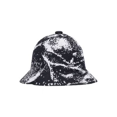 Kangol Airbrush Casual Men's Bucket Hat Black/white