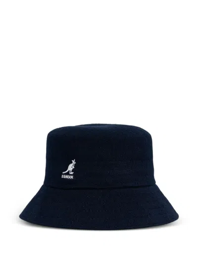 Kangol Bamboo Lahinch Bucket Hat In Blue