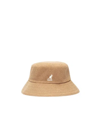 Kangol Bermuda Bucket Hat In Brown