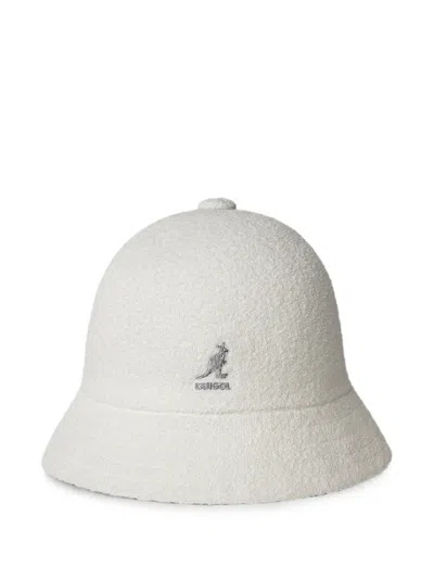 Kangol Bermuda Casual Bucket Hat In White