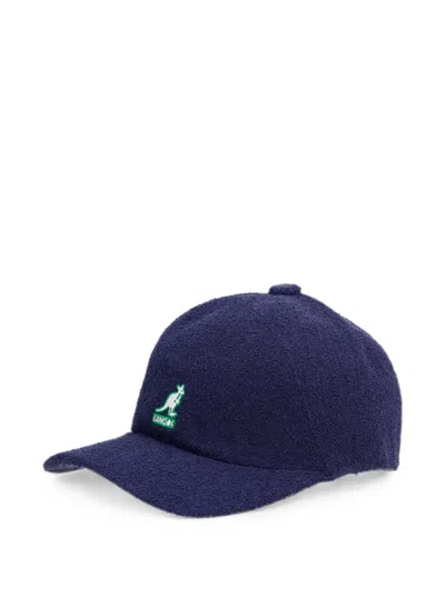 Kangol Bermuda Elastic Spacecap Baseball Cap In Blue