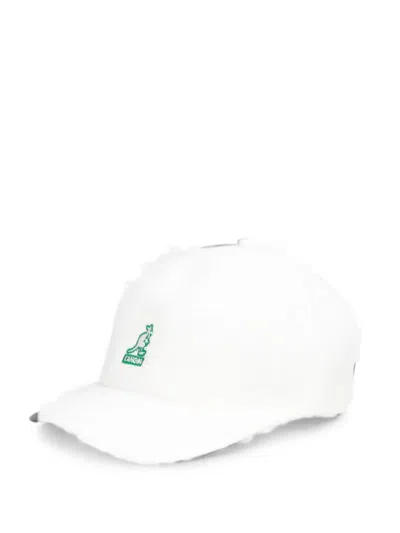 Kangol Bermuda Elastic Spacecap Baseball Cap In White