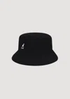 Kangol Embroidered-logo Bucket Hat In Blue