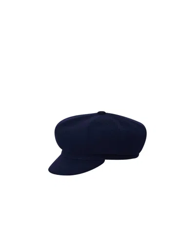 Kangol Bowler Beret In Blue