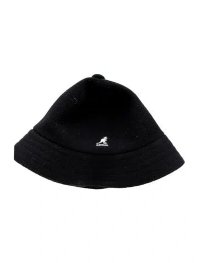 Pre-owned Kangol Bucket Hat In Black