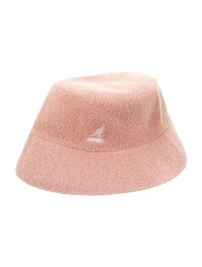 Pre-owned Kangol Bucket Hat In Pink