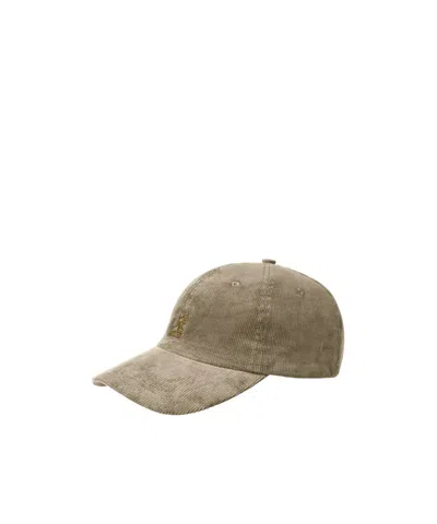 Kangol Corduroy Baseball Cap In Brown