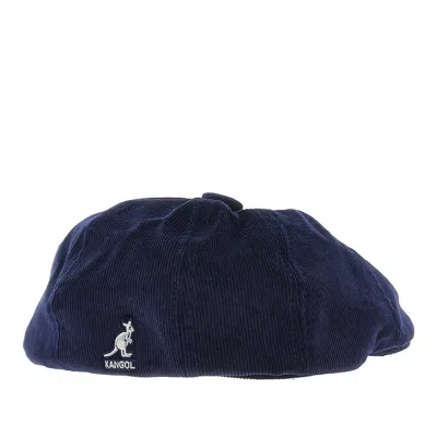 Kangol Corduroy Hawker Cap In Blue