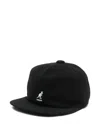 Kangol Embroidered Cap In Black