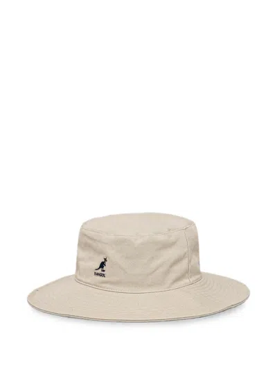 Kangol Embroidered-detail Hat In Neutral