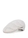 Kangol Eyelet-knit Flat Cap In Neutral