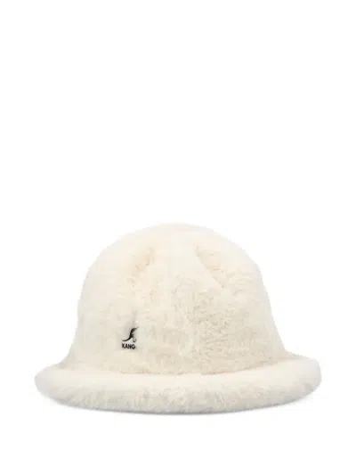 Kangol Faux-fur Bucket Hat In Gold