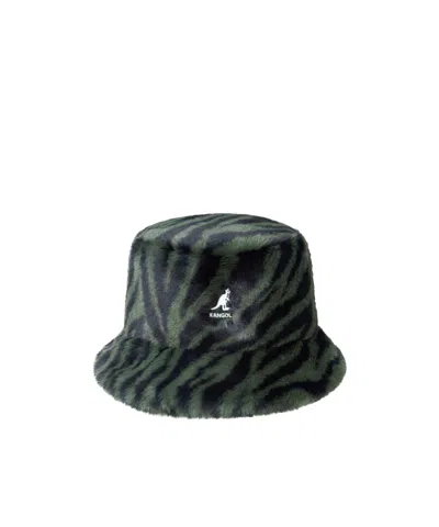 Kangol Faux Fur Fisherman's Hat In Multi