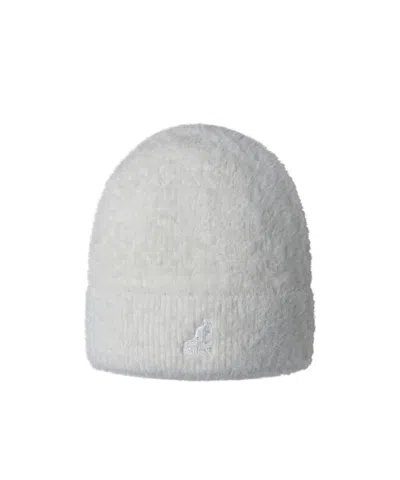 Kangol Faux Fur Knitted Hat In Gray