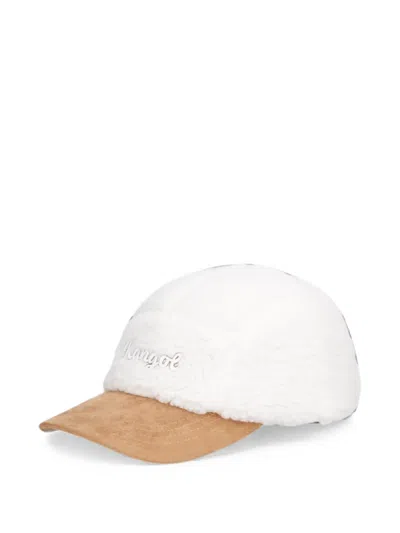 Kangol Fleece-texture Embroidered Baseball Cap In Multi