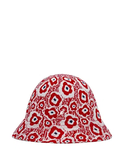 Kangol Floral-pattern Bucket Hat In Pink