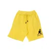 KANGOL FULTON YELLOW/BLACK MEN'S TRACKSUIT SHORTS