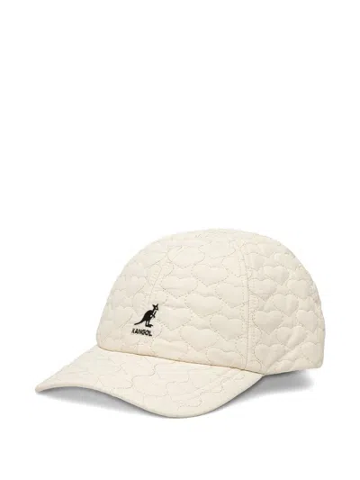 Kangol Fun Puff Quilted Baseball Cap In Orange
