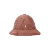 Kangol Furgora Casual Mahogany Men's Bucket Hat In Mahogany