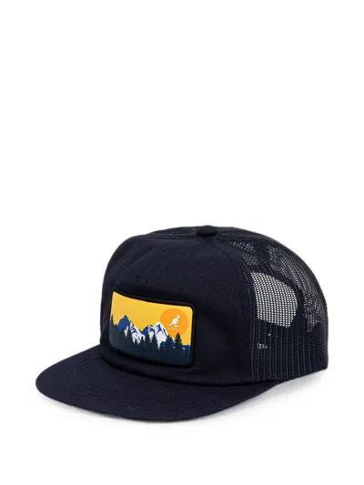 Kangol Baseballkappe Mit Grafischem Print In Blue