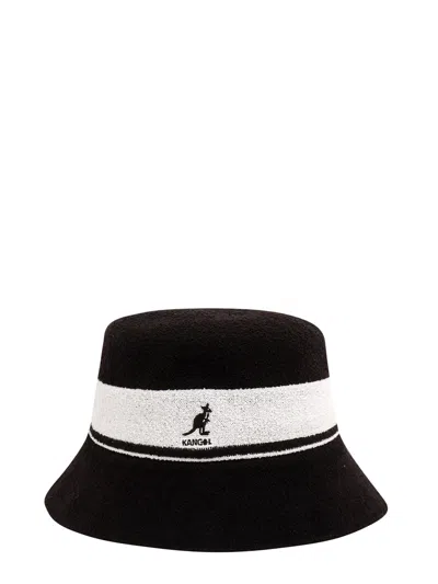 Kangol Black Bermuda Striped Bucket Hat