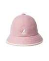Kangol Stripe Casual Wool Hat In Rose