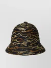 Kangol Tiger-pattern Bucket Hat In Animal Print