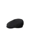 Kangol Knitted Beret In Black
