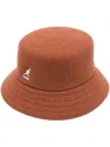 Kangol Lahinch Logo-embroidered Bucket Hat