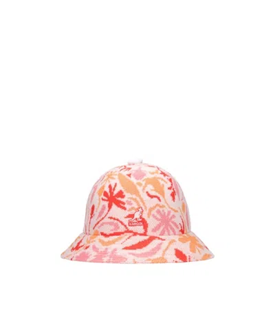 Kangol Logo Casual Fisherman Hat In Pink