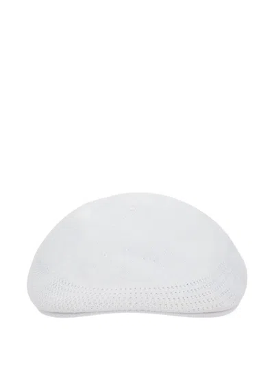 Kangol Logo-detail Baker Boy Cap In White