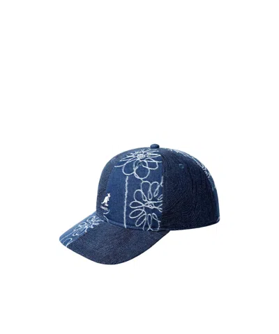 Kangol Logo Detail Cowboy Hat In Blue