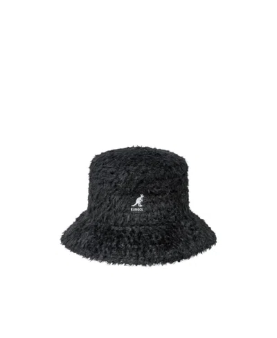 Kangol Logo Fisherman's Hat In Black