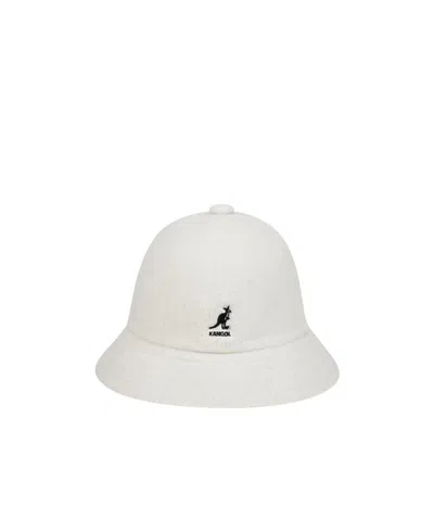 Kangol Logo Fisherman's Hat In White