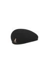 Kangol Logo Hat In Black