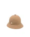 Kangol Logo-embroidered Bucket Hat In Nude