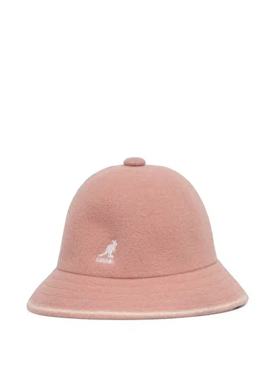 Kangol Logo Hat In Pink
