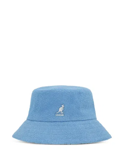 Kangol Logo Scarf In Blue
