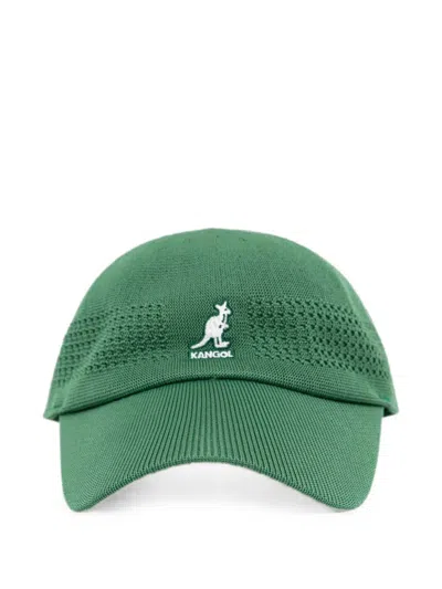 Kangol Logo-detail Baseball Cap In Green